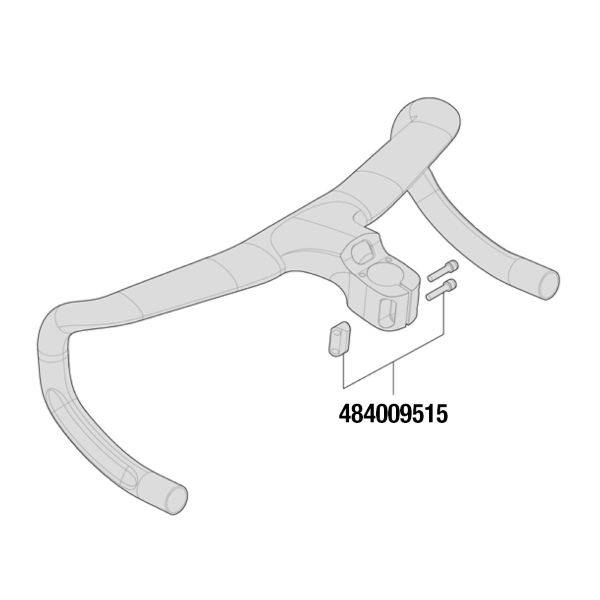 Vision Viti e piastrina sterzo ML597/MW662 per manubrio integrato 5D ACR