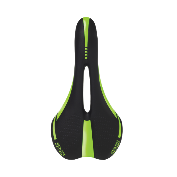Velo Sella SPORT - nero verde fluo