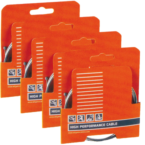 Alligator Cavi cambio Shimano/Sram - 1.2 x 2000 mm, Teflon PTFE, nero, confezione 1 pezzo