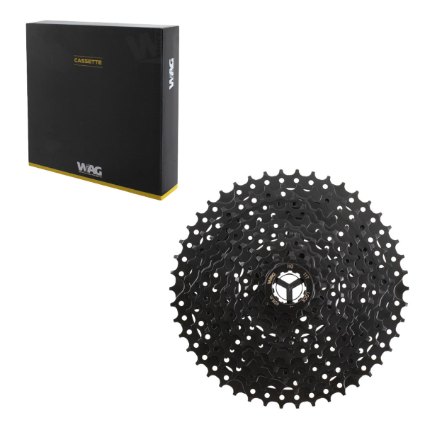 Wag Pacco pignoni a cassetta 10V - 11-42 denti, nero, SH11