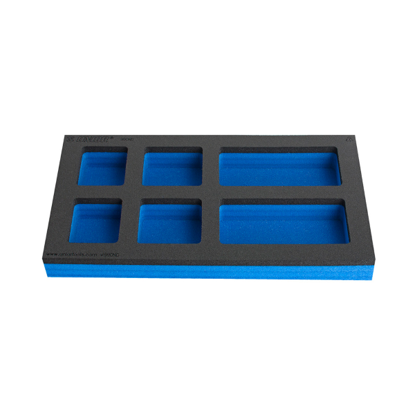 Unior Vassoio portautensili SOS con vano per banco da lavoro, cassettiera porta attrezzi stretta VL990ND - 205 x 376 mm