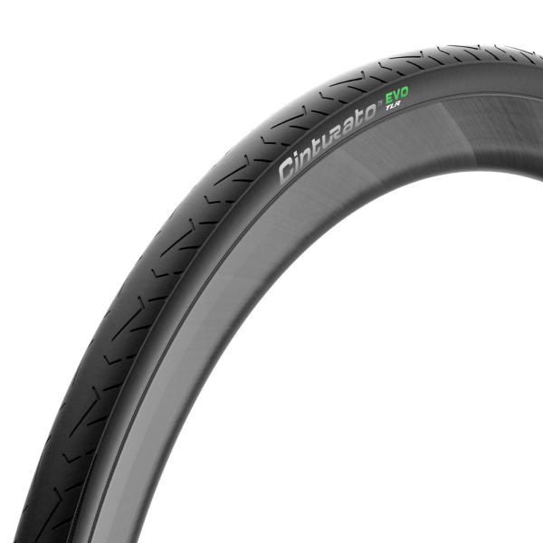 PIRELLI Copertone CINTURATO EVO TLR Made in Italy - 700x35, nero, Techwall+ Road