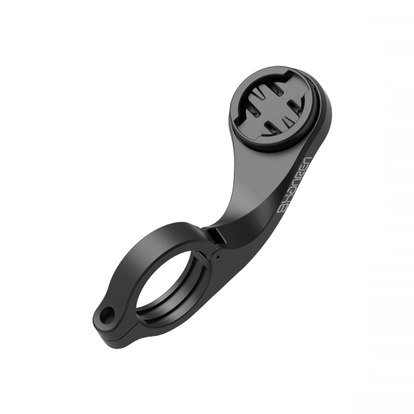 Shanren SUPPORTO MANUBRIO CENTRAL MOUNT per gps - compatibile Garmin Edge e Shanren Miles, nero