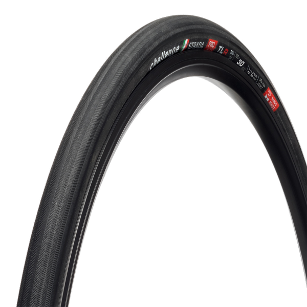 Challenge COPERTONE TUBELESS READY HANDMADE STRADA PRO - 700X30, SMART,300 TPI, SuperPolyester, TLR, Nero