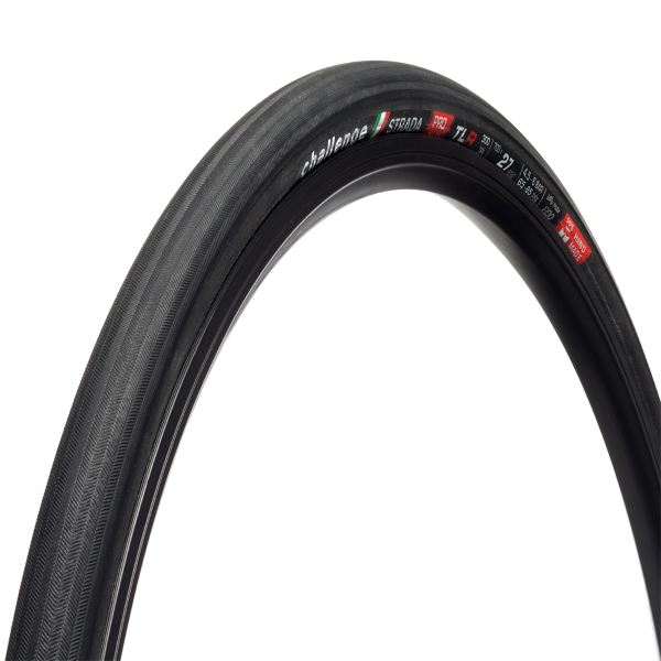 Challenge COPERTONE TUBELESS READY HANDMADE STRADA PRO - 700X28, SMART,300 TPI, SuperPolyester, TLR, Nero