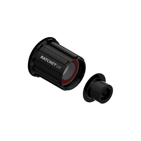 DT SWISS Kit corpetto MTB RATCHET LN + end cap DX - Shimano 11v alluminio, cuscinetti acciaio