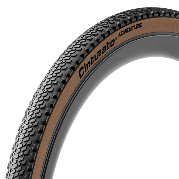 PIRELLI Copertone CINTURATO ADVENTURE - 700X35, nero marrone (classic), ProWALL gravel