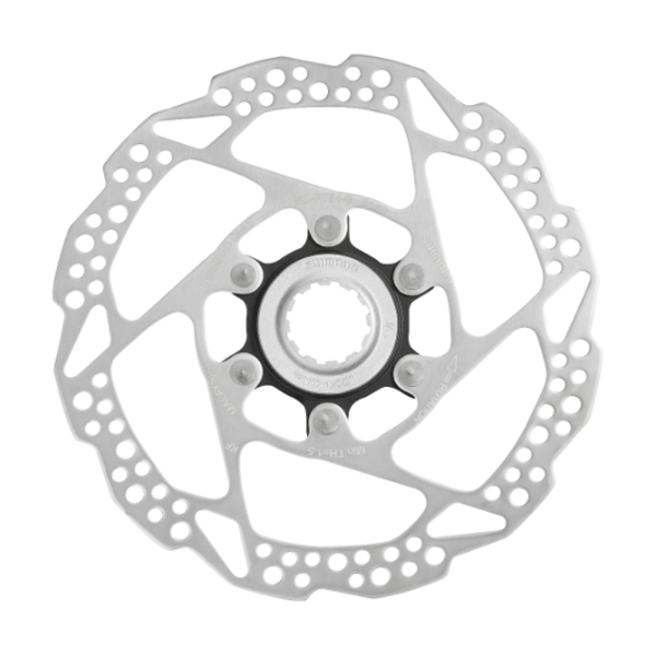 SHIMANO Disco RT-EM300 Center Lock - 180 mm, nero argento