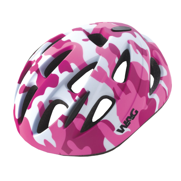 Wag Casco SKY KID - S (52-56 cm), rosa camouflage