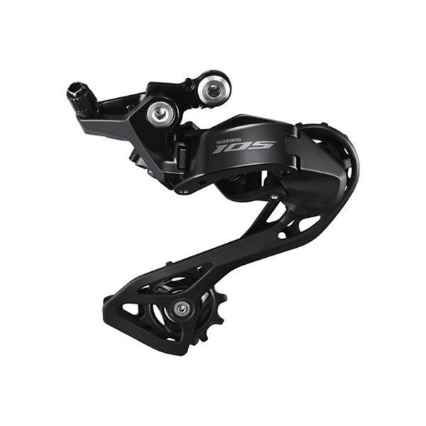 SHIMANO Cambio 105 R7100 12v - gabbia media, nero