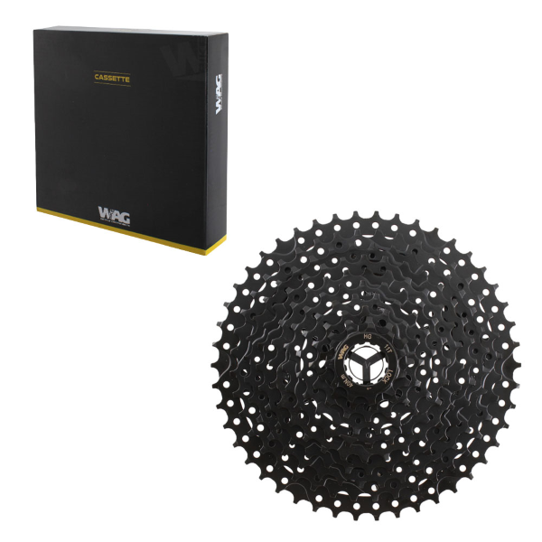 Wag Pacco pignoni a cassetta 10V - 11-46 denti, nero, SH11