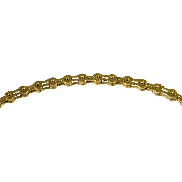 KMC Catena X10SL SUPERLIGHT TI-N 10V - 114 maglie, oro
