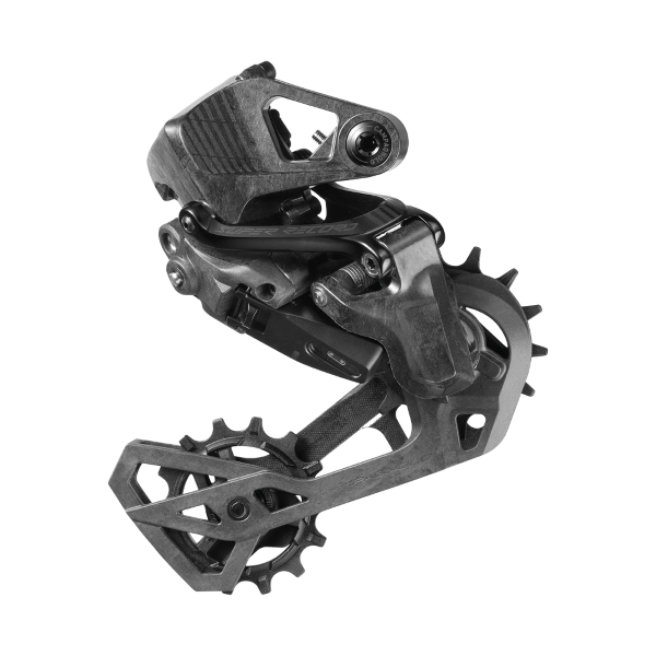 Campagnolo Cambio SUPER RECORD WIRELESS 13v - gabbia media, nero (batteria non inclusa, compatibile sia con forcellini classici che con telai UDH)