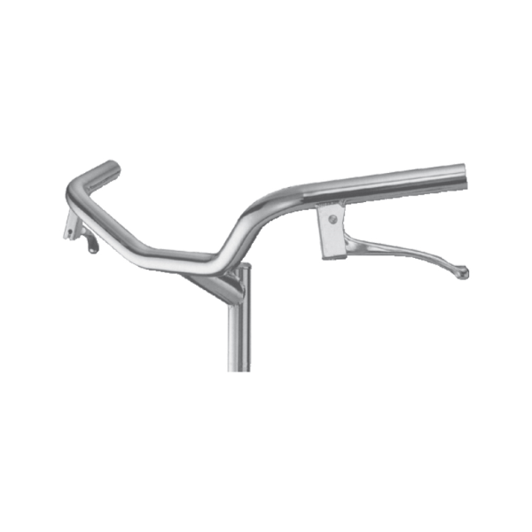 Easy Manubrio OLANDA ACCIAIO - 600 mm, argento