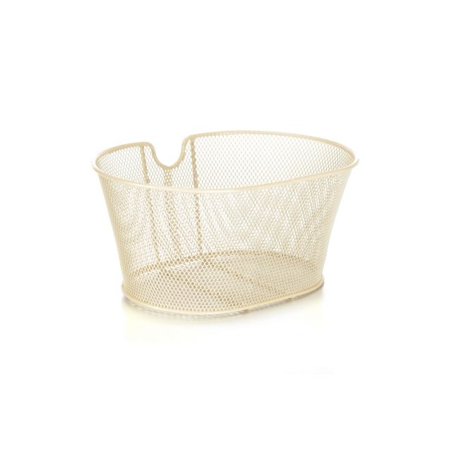 BONIN CESTINO ANTERIORE PER BICICLETTA AVORIO