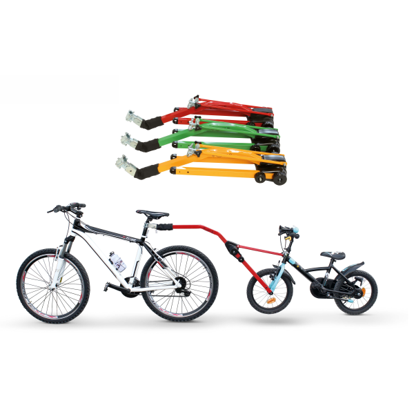 Peruzzo Barra traino bicicletta bimbo TRAIL ANGEL PREASSEMBLATA - rosso
