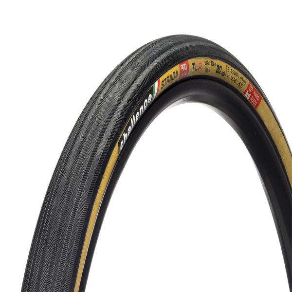 Challenge COPERTONE TUBELESS READY HANDMADE STRADA PRO - 700X30, SMART,300 TPI, SuperPolyester, TLR, Nero/Para