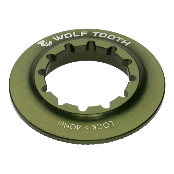 Wolftooth Lockring CHIUSURA DISCO CENTERLOCK - GHIERA INTERNA, OLIVE