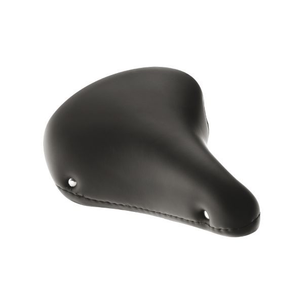 Selle Bassano Sella OLD TIME R-MOLLA SINGOLA - nero