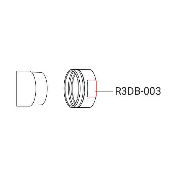 Fulcrum Dado destro R3DB-003 per mozzo posteriore