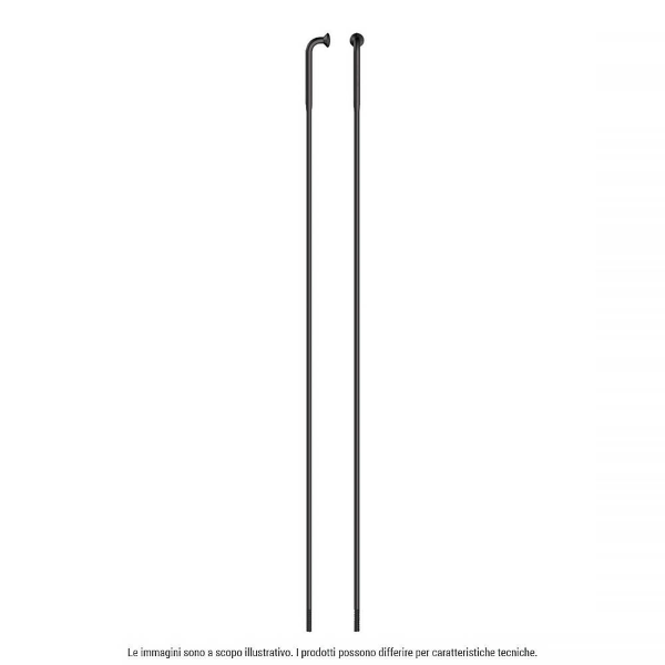 Vision SPOKE Alpina INOX Flat 2/1.5/2 270mm Black DP