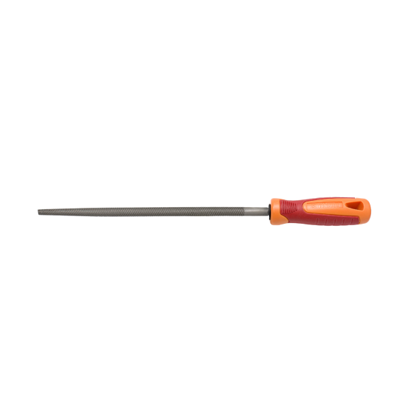 Unior Lima tonda con impugnatura, bastarda 763HB-US - 200 mm