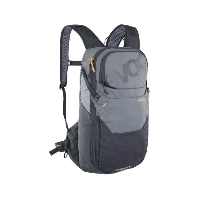 EVOC Zaino Mtb RIDE 12L + Sacca Idrica 2L - Carbon Black