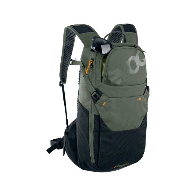 EVOC Zaino Mtb RIDE 12L Dark Olive Black