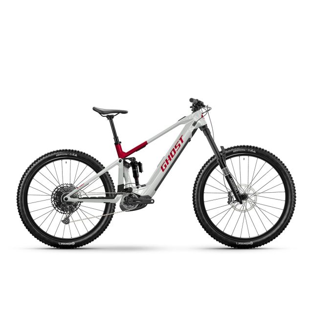 GHOST e-RIOT CF Advanced GRY/RED 25