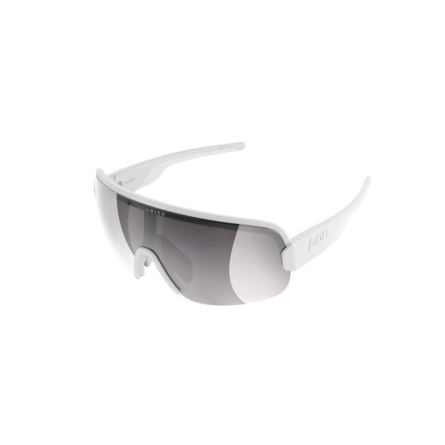 POC Aim - Hydrogen White/Clarity Road/Sunny Silver - One Size