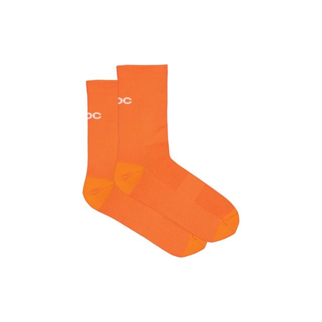 POC Cadence Road Socks - Zink Orange
