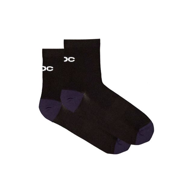POC Cadence Road Air Socks - Uranium Black