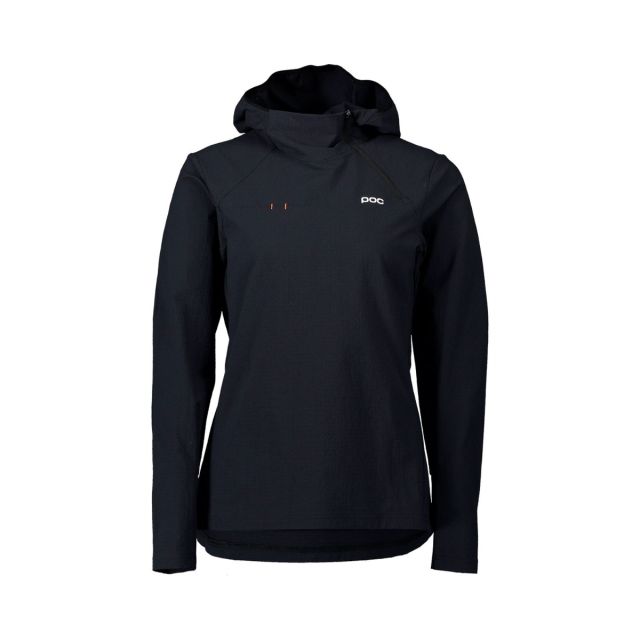 POC W's Mantle Thermal Hoodie - Uranium Black
