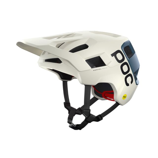POC CASCO KORTAL RACE MIPS SELENTINE OFF-WHITE CALCITE BLUE MATT