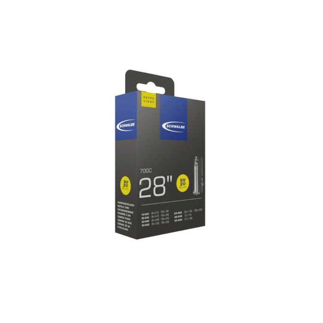 SCHWALBE CAMERA ARIA 28" 700C SV20 60MM