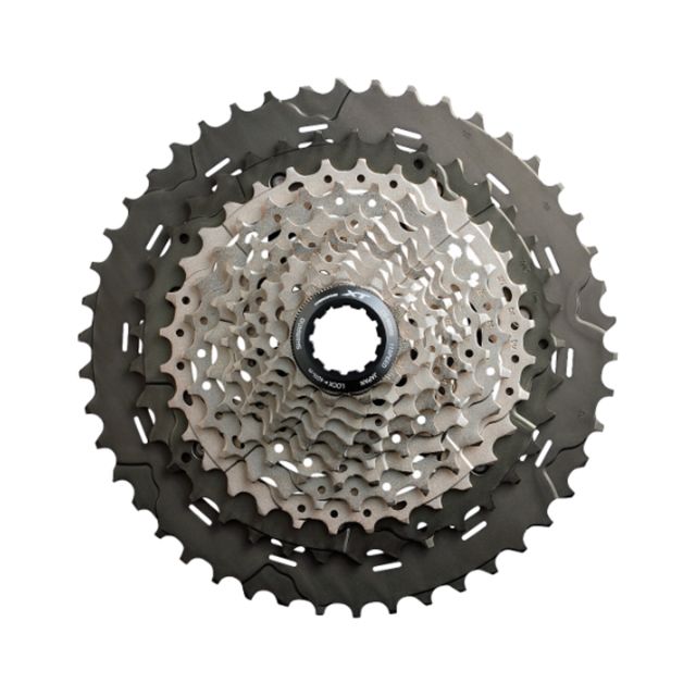 SHIMANO SHIMANO DEORE XT Cassetta pignoni CS-M8000 11 velocità 11–13–15–17–19–21–24–28–32–37–46D