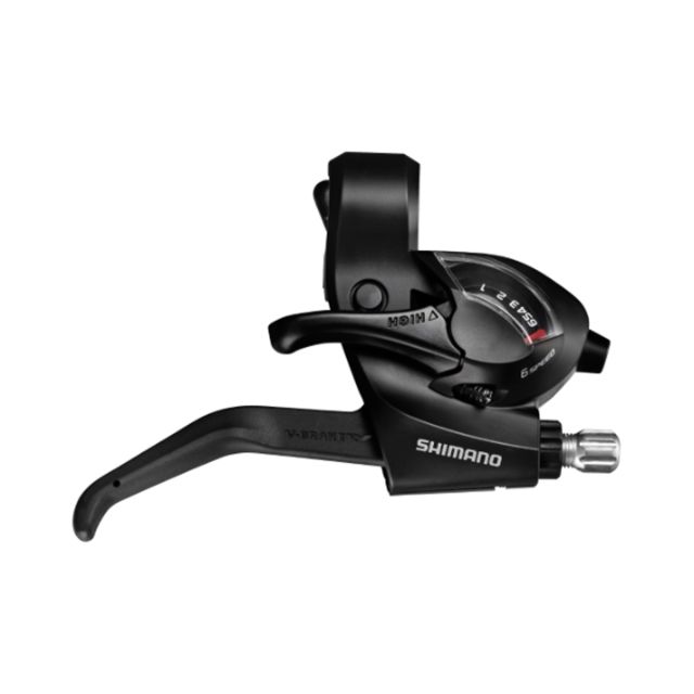 Shimano SHIMANO TOURNEY Leva freno/cambio (per manubrio tipo sport) ST-EF41-6R 6 velocità EZ FIRE PLUS 2050 mm