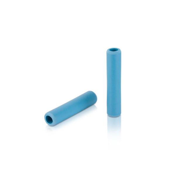 XLC MANOPOLE PER CICLO MTB AZZURRE IN SILICONE