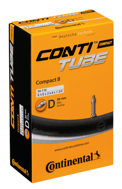 CONTINENTAL Continental Camera d'aria Conti Compact 8 - 8" 54-110 VD 26 mm