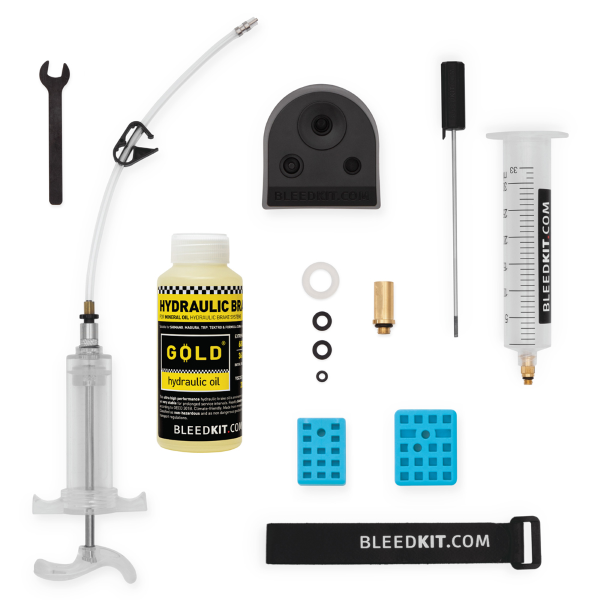 Bleedkit Kit Spurgo SHIMANO Workshop gold (dal 2012+)