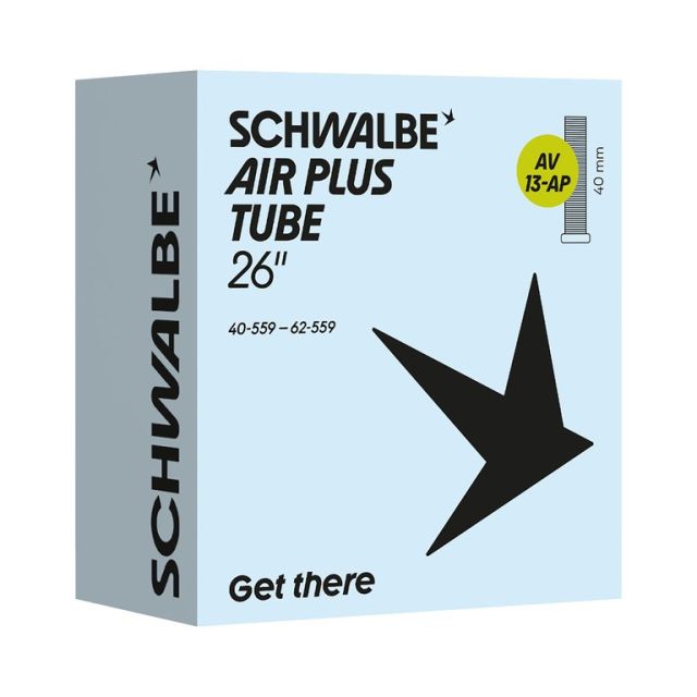 SCHWALBE Schwalbe Camera d'aria Schwalbe VS 13 AP Air Plus - 26x1.50-2.50" 40/62-559 AGV 40mm 13AP