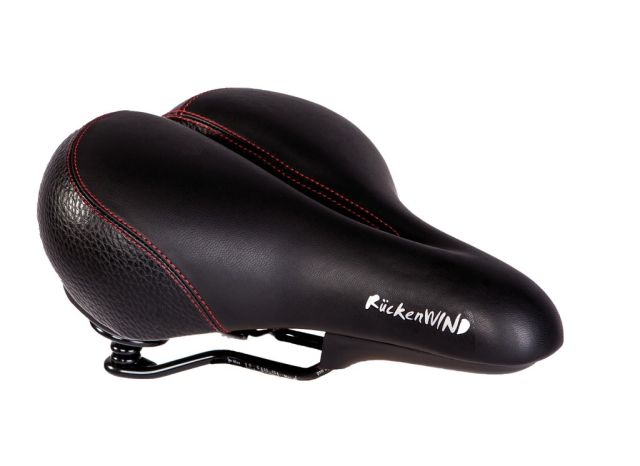 P&P Bequemsattel P&P Bequemsattel Sella P&P Rückenwind 802 - nero/rs, unisex, 265x210mm, ca. 700g