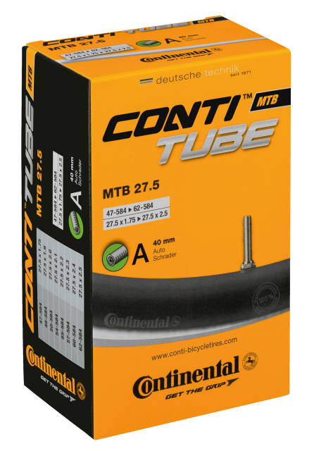 CONTINENTAL Continental Camera d´aria Conti MTB 27.5 - 27.5x1.75-2.50" 47/62-584 VS 40mm