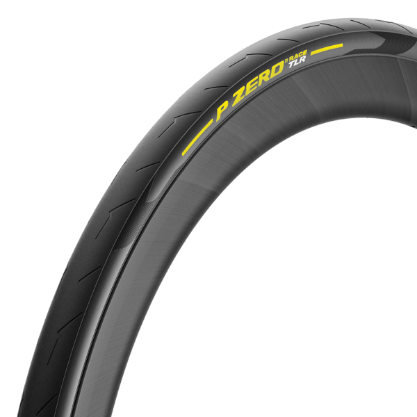 PIRELLI Copertone P ZERO RACE TLR Made in Italy - 700x28, giallo, SpeedCore