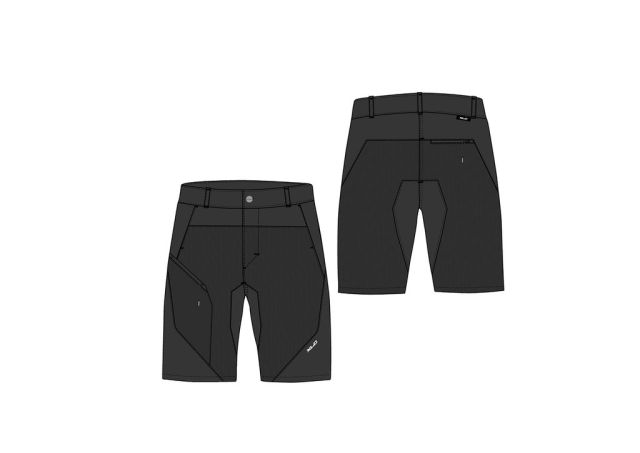 Maloja Maloja Pantaloncini XLC HallensteinM. - deep black, t.XS, unisex, by maloja