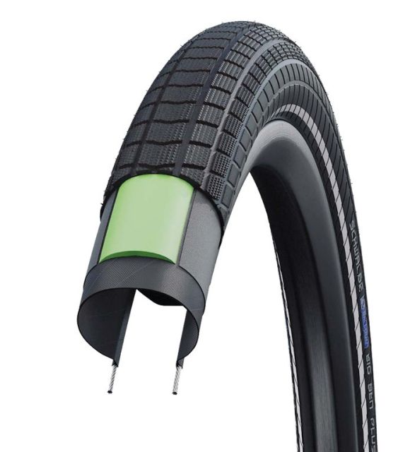 SCHWALBE Schwalbe Copertone Schwalbe Big Ben Plus HS439 - 28x2.00"50-622 Sskin-nero rifl.GG Perf/E