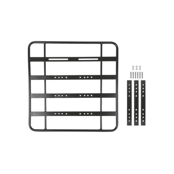 Easy Piastra estensione portapacchi posteriore alluminio - nero