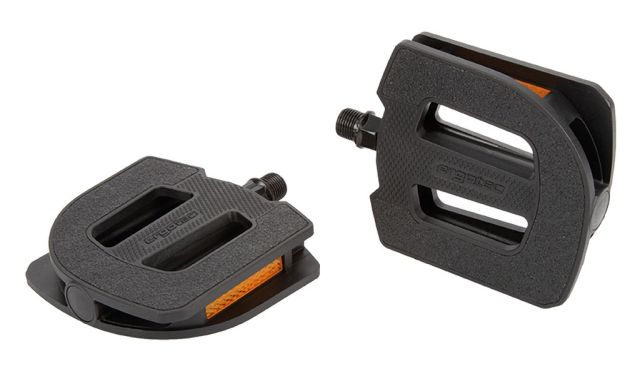 Humpert Humpert Pedale in plastica Ergotec EP-S - nero, 9/16", con riflettori