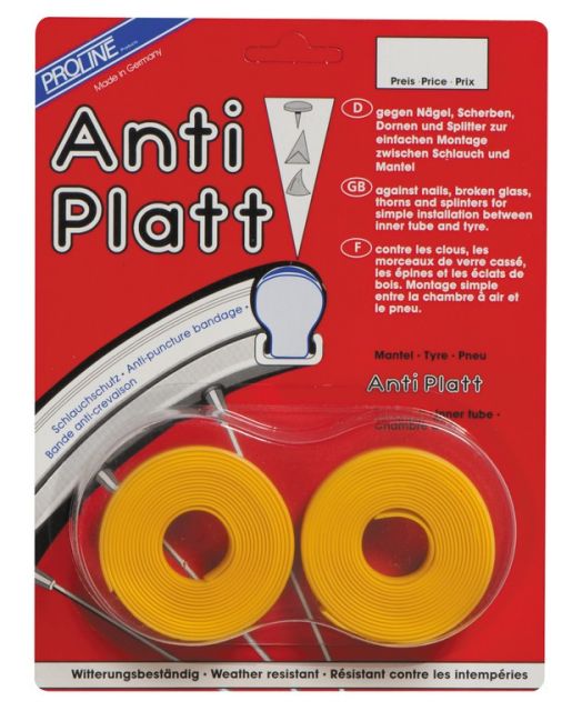 ASISTA ASISTA Nastro antiforatura Anti-Platt - 19-23/622 giallo, larghezza 23 mm