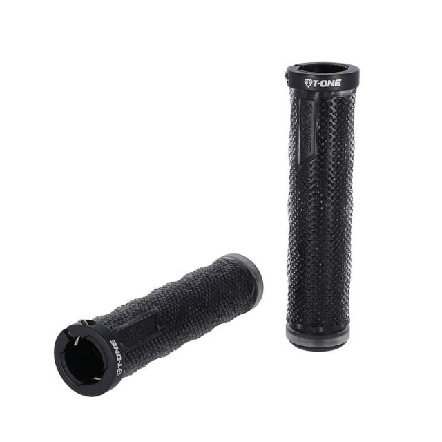 T-one T-one Manopole T-One DOT - 130mm, singola, trasparente/nero